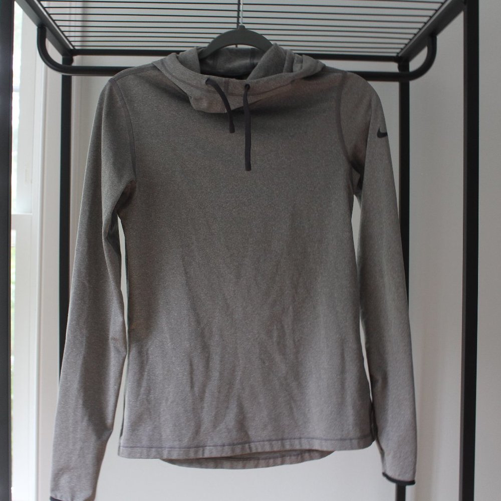 Nike Pro DRI-FIT Mock Neck Hoodie